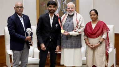 Prime Minister Narendra Modi Calls Youngest World Chess Champion D Gukesh 'an Embodiment of Calmness and Humility'