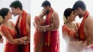 Kalidas Jayaram Kisses Wife Tarini Kalingarayar in Adorable First Pictures After Marriage – Check Out Glimpses of the Newly-Weds From Their Temple Wedding!