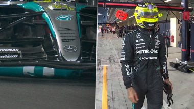 Lewis Hamilton Qualifies 18th Position for His Last Race With Mercedes in F1