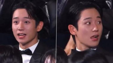 Blue Dragon Film Awards 2024: Jung Hae-In’s Reaction After Winning Popular Star Award Goes Viral, Netizens Call It ‘Priceless!’ (Watch Video)