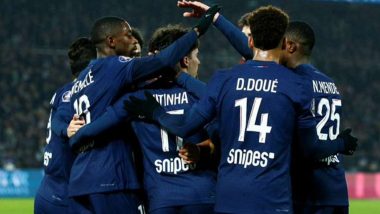 Ligue 1 2024–25: PSG Extends Lead at Top of French League Points Table With 3–1 Win Against Olympique Lyonnais Marred by Homophobic Chants