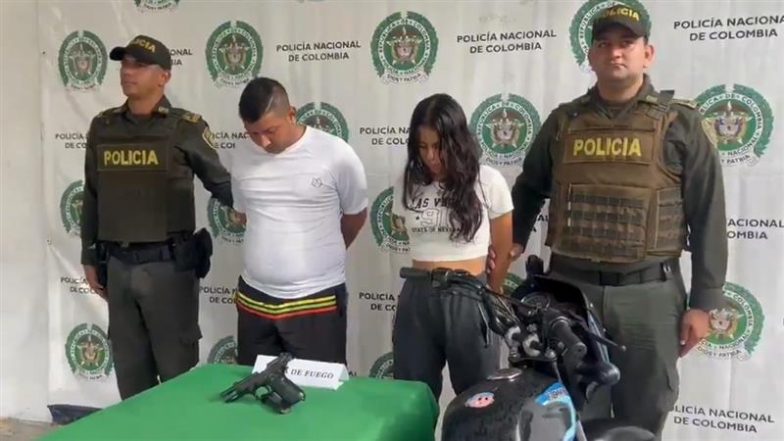 Karen Julieth Ojeda Rodriguez Arrested: Colombian Hitwoman Aka ‘The Doll’ Nabbed for Multiple Murders, Including Ex-Boyfriend’s Killing (Watch Video)