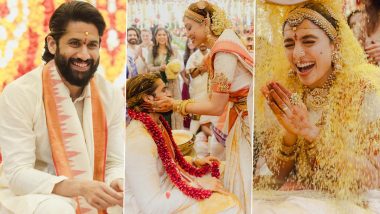 Naga Chaitanya and Sobhita Dhulipala Drop FIRST Pictures From Their Traditional Telugu Wedding Ceremony, Give Fans a Sneak Peek Into Their Special Day