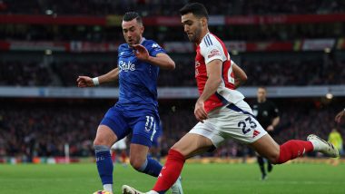 Arsenal 0–0 Everton, Premier League 2024–25: Gunners Fail To Break Robust Toffees Defence in Goalless Draw