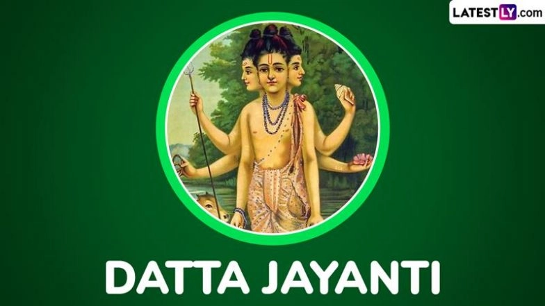 Datta Jayanti (Dattatreya Jayanti) 2024 Date: Know Shubh Muhurat, Purnima Tithi, Significance and Rituals To Celebrate the Auspicious Day