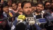 Khan Sir Joins BPSC Protest in Bihar: Educator and YouTuber Takes Part in Stir Led by Aspirants, Says ’Won’t Move Until Removal of Normalisation Is Assured (Watch Video)