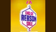 Myntra End of Reason Sale 2024 Goes Live: Myntra’s EORS Will Run Until December 17; Check Bank Offers and Other Details