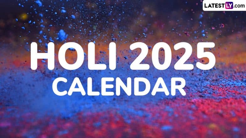 When Is Holi 2025? Know Dates of Choti Holi, Holika Dahan, Rangwali Holi and Dhuleti 