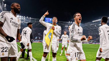 UEFA Champions League 2024–25: Kylian Mbappe, Vinicius Junior, Jude Bellingham on Target As Real Madrid Beats Atalanta 3–2