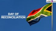 Day of Reconciliation 2024 Date in South Africa: Know History and Significance of the Day That Promotes Unity Among the South African Communities