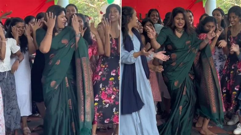 HOD Dancing Viral Video: CUSAT's Parvathi Venu Breaks Internet with Moves to 'Peelings' from Pushpa 2, Netizens React