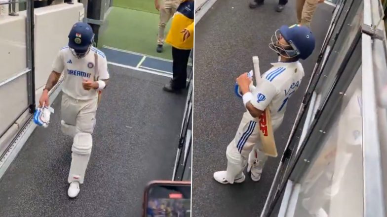 IND vs AUS 4th Test 2024: Virat Kohli Jeered at MCG After Dismissal; Turns Around for Short Standoff With Fans (Watch Video)