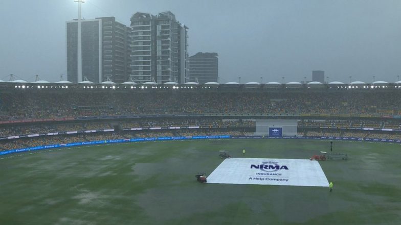 Will It Rain in Brisbane During IND vs AUS 3rd Test 2024 Day 5? Check Live Weather Forecast