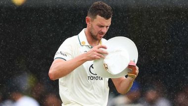 BGT 2024–25: Australia Dealt Massive Blow, Josh Hazlewood Leaves Field Amid ‘Calf Injury’ Concerns