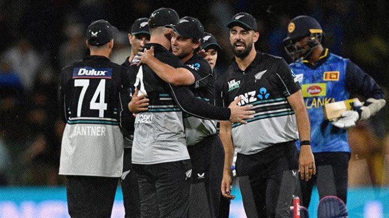 NZ vs SL 1st T20I 2024: Daryl Mitchell, Michael Bracewell, and Jacob Duffy Star For Hosts As New Zealand Beat Sri Lanka by Eight Runs