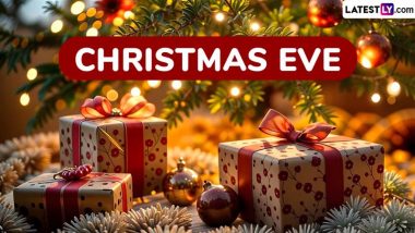 Christmas Eve 2024 Wishes and HD Images: Share WhatsApp Messages, Wallpapers, Xmas Photos, Quotes and GIFs To Share Christmas Greetings in Advance