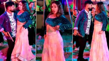 Bhojpuri Actress Trisha Kar Madhu Turns Up the Heat With Sexy Dance Moves on Bhojpuri Hit ‘Aheera Ke Laikwa’ (Watch Video)