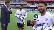 'Happy To Be Back Here Again', Rishabh Pant Recalls Fond Gabba 2020-21 Memories Ahead of IND vs AUS 3rd Test 2024 (Watch Video)