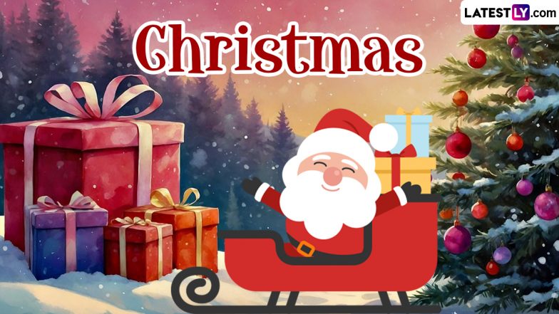 Christmas 2024 Messages and Greetings: Wish Merry Christmas With Xmas HD Images, Holiday Quotes, Wallpapers and Photos on December 25