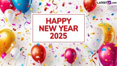 Happy New Year 2025 Greetings, Quotes and Messages: WhatsApp Story, Status, DP, Images and SMS