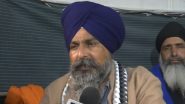 Delhi Chalo March: Farmer Leader Sarwan Singh Pandher Urges PM Narendra Modi To Take Cognisance of Farmers’ Protests During Haryana Visit Today (Watch Video)