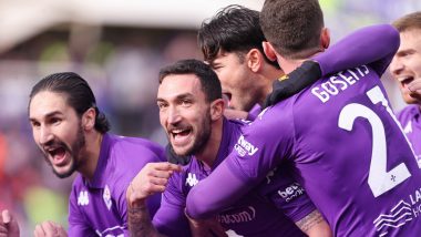 Serie A 2024–25: Danilo Cataldi Promises Hospitalized Teammate Edoardo Bove a Goal and Delivers As Fiorentina Wins Eighth Straight Match