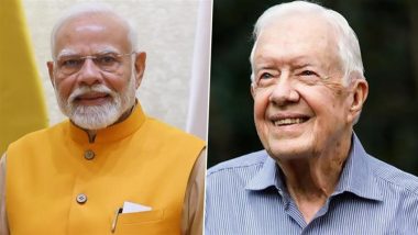 Jimmy Carter Passes Away: PM Narendra Modi Pays Tribute to Former US President, Says ‘His Contributions to Fostering Strong India-US Ties Leave Lasting Legacy’