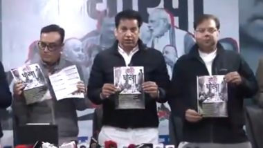 'Mauka Mauka Har Baar Dhokha': Congress Releases Booklet Against BJP and AAP Governments Ahead of Delhi Assembly Elections 2025 (Watch Video)