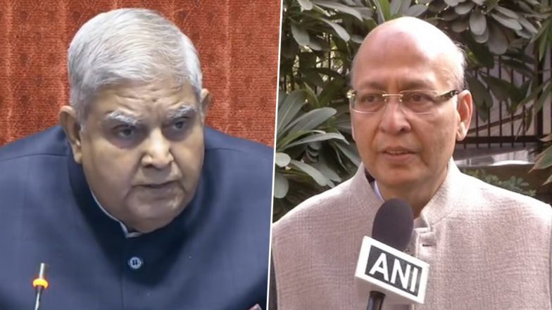 Currency Notes Recovered From Abhishek Manu Singhvi’s Seat During Anti-Sabotage Checking In Rajya Sabha, Opposition Objects to Disclosure of Name (Watch Videos)