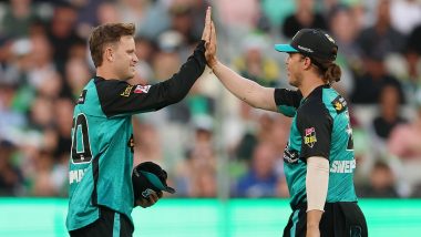 BBL 2024–25 Live Streaming in India: Watch Brisbane Heat vs Adelaide Strikers Online and Live Telecast of Big Bash League Cricket Match