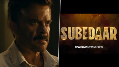 ‘Subedaar’ Teaser: Anil Kapoor Reveals Sneak Peek of His Intense Character for Prime Video Film on His 68th Birthday (Watch Video)