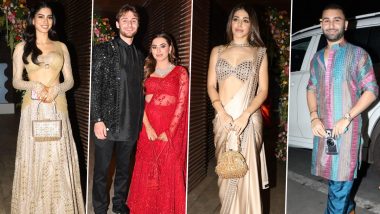 Aaliyah Kashyap and Shane Gregoire Pre-Wedding Festivities: Khushi Kapoor, Imtiaz Ali, Alaya F, Orry and Other Celebs Grace Couple’s Cocktail Party (View Pics)