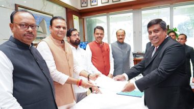 Maharashtra Assembly Speaker Election 2024: BJP MLA Rahul Narwekar Files Nomination in Presence of CM Devendra Fadanvis, Deputy CMs Eknath Shinde and Ajit Pawar (See Pics and Video)