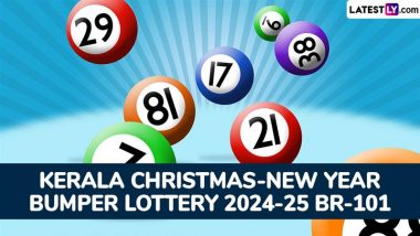 Kerala Christmas-New Year Bumper Lottery 2024–25 Br-101: Draw Date, Time, Ticket Price and First Prize Details – Know Everything Here