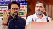 Parliament Winter Session: BJP’s Anurag Thakur Reminds LoP Rahul Gandhi of 1975 Emergency To Counter Congress’ Attack During Day 2 of Samvidhan Showdown in Lok Sabha