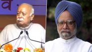 Dr Manmohan Singh Dies: Former PM’s Contributions to Bharat Will Always Be Remembered, Says RSS Chief Mohan Bhagwat