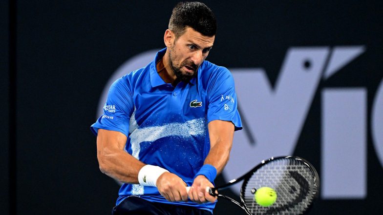 Novak Djokovic Advances to Round of 16 in Brisbane International 2025, Defeats Rinky Hijikata in Straight Sets   