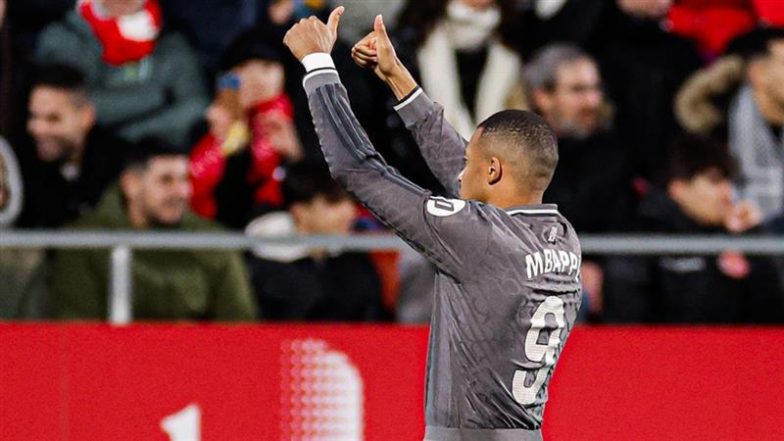 Kylian Mbappe Reacts After Real Madrid’s Recent Win Against Girona in La Liga 2024-25 Season, Says ‘Let’s Keep in This Way’ (See Post)