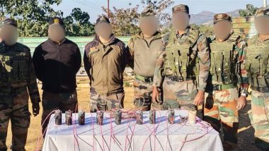 Manipur: In Joint Operation, Indian Army, Assam Rifles and Manipur Police Recover 3.6 kg of Explosives in Churachandpur (See Pics)