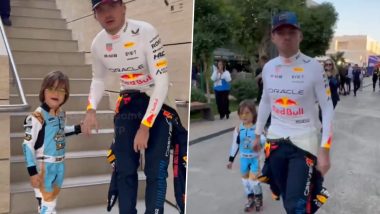 F1 2024 Champion Max Verstappen Gives World’s Fastest Kid Zayn Sofuoglu Tour of Red Bull Racing Facilities