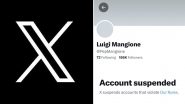 Elon Musk’s X Suspends Account of ‘Luigi Mangione’ Amid Charges of Murder of UnitedHealthcare CEO Brian Thompson