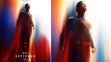 ‘Superman’: First Motion Poster From James Gunn’s Upcoming Movie Shows David Corenswet’s Superhero Taking Flight; DCU Film To Release on July 11, 2025