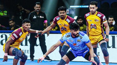 PKL 2024: Mighty Maninder Singh’s Heroics Go in Vain As Telugu Titans Reign Supreme Against Bengal Warriorz