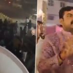 Lucknow University Students Create Huge Ruckus After Gatecrashing Wedding for Free Food, Hurl Crude Bombs When Hosts Object (Watch Videos)