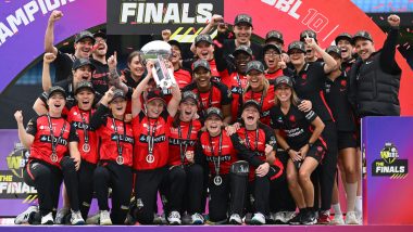 Melbourne Renegades Complete Fairytale Journey With Maiden WBBL Title 