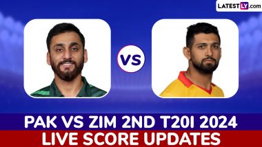 Pakistan Win by 10 Wickets | Pakistan vs Zimbabwe Highlights of 2nd T20I 2024: Sufiyan Muqeem's Record Performance Hands Visitors 2-0 Lead in Series