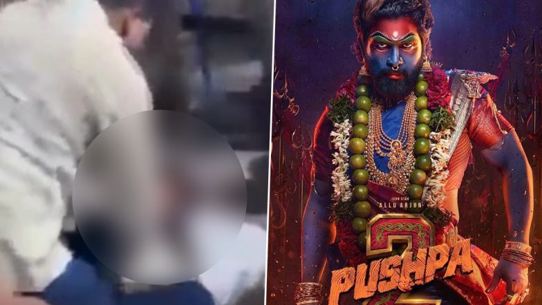 Allu Arjun’s ‘Pushpa 2’ Premiere: Police Save Unconscious Child’s Life With Quick CPR Amid Stampede at Hyderabad Theatre (Watch Video)