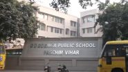 Delhi Schools Bomb Threat: 2 Schools in RK Puram and Paschim Vihar Receive Bomb Threats via E-Mail (Watch Video)