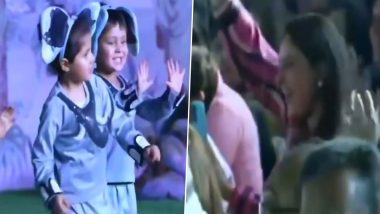 Kareena Kapoor Khan’s Cheerful Reaction to Son Jeh’s Stage Debut at School Play Dressed as Elephant Goes Viral (Watch Video)