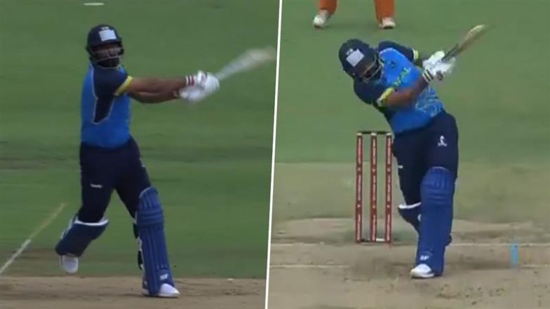 Mohammed Shami Shines With The Bat, Slams Quick-Fire 32 off 17 During Bengal vs Chandigarh SMAT 2024-25 Match (Watch Video)